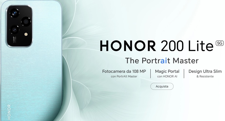 Cosa rende speciale l'HONOR 200 Lite